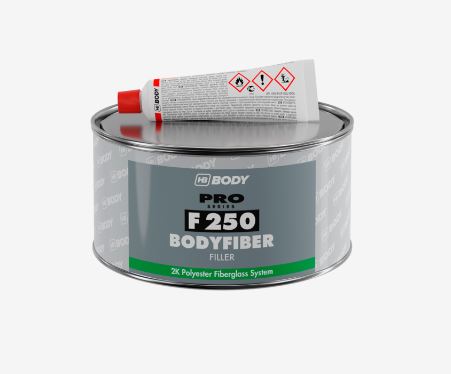 F250 Bodyfiber Green 1.5kg/Can