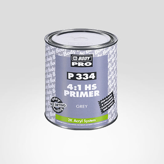 P334 4:1 HS Filling Primer Grey 1Lt/Can