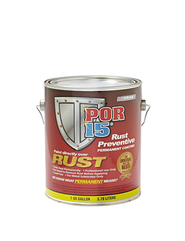 POR15 Gray Rust Preventive Gallon 3.78Lt
