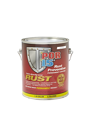 POR15 Rust Preventive | Clear - Gallon 3.75L