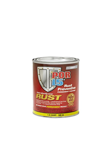 POR15 Gray Rust Preventive Quart (946mL)